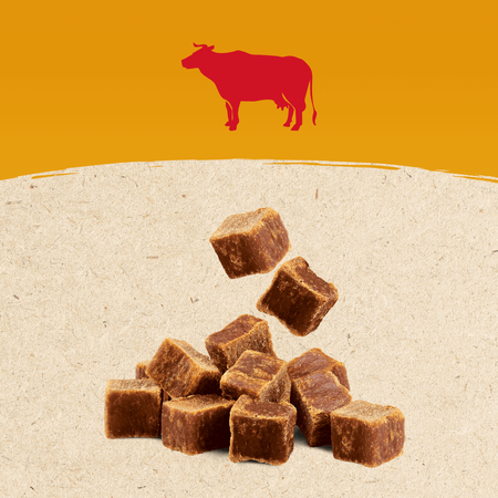 Pedigree Ranchos Cubes z Wołowiną 7x70g Treserki Przysmak Dla Psa