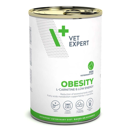 Vet Expert Obesity Mokra Karma Weterynaryjna Dla Psa Kurczak Z Jagnięciną 6x400g Redukcja Masy Ciała