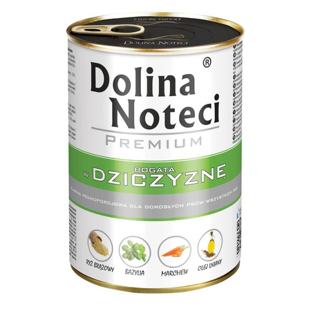 Dolina Noteci Premium Mokra Karma Dla Psa Mix 10 Smaków Drób Ryba Dziczyzna 10x400g