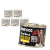 John Dog Pure Black Wild Boar Adult 6x200g Mokra Karma Dla Psa Z Dzikiem