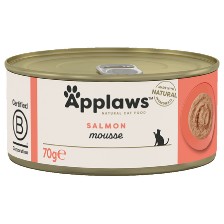 Applaws Cat Mokra Karma Dla Kota 12x70g Łosoś w Musie