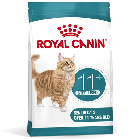 Royal Canin Ageing Sterilised 11+ Karma Sucha 4kg Dla Kotów Dojrzałych Po Sterylizacji Powyżej 11 Roku Życia