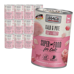 MAC's Cat Mokra Karma Dla Kota Cielęcina Indyk 12x400g