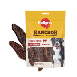 POLECANY SKLEP ✰ Pedigree Ranchos Jerkies 70g Bezzbożowy Przysmak Dla Psa Z Wołowiną ✰ SZYBKA DOSTAWA ♡ RABAT 5% ZA SUBSKRYPCJE NEWSLETTERA