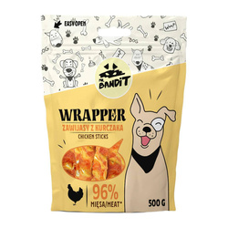 Mr Bandit WRAPPER Zawijas z kurczaka 500g - naturalny przysmak dla psa