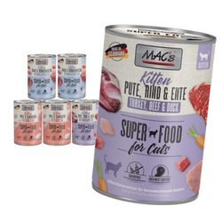 MAC's Kitten 6x400g Mokra Karma Dla Kociąt Mix Smaków