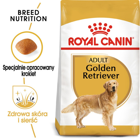 Royal Canin Breed Health Nutrition Adult Golden Retriever 2x12kg Sucha Karma Dla Psów