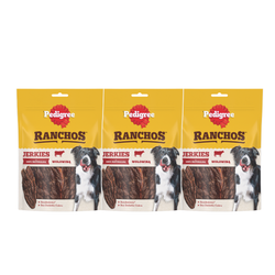 Pedigree Ranchos Jerkies 3x70g Bezzbożowy Przysmak Dla Psa Z Wołowiną