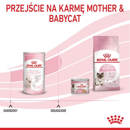 Royal Canin Babycat Milk 300g Preparat Mlekozastępczy Dla Kociąt Od Urodzenia Do Odsadzenia Od 0 Do 2 Miesiąca Życia
