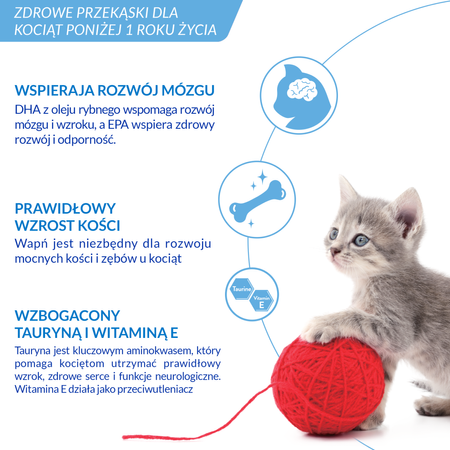 Inaba Churu Kitten 4x14g (56g) Kremowy Przysmak Dla Kociąt Pasta Z Kurczakiem