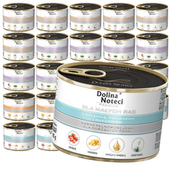 Dolina Noteci Premium 24x185g Mokra Karma Dla Psów Małych Ras Mix Smaków