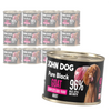 John Dog Pure Black Goat Adult 12x200g Mokra Karma Dla Psa Z Koziną