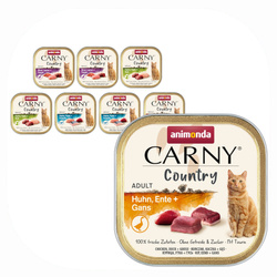 Animonda Carny Country 8x100g Mokra Karma Dla Kota Mix 4 Smaków