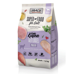 Mac's Cat Kitten 1,5kg Bezzbożowa Sucha Karma Dla Kociąt z Drobiem