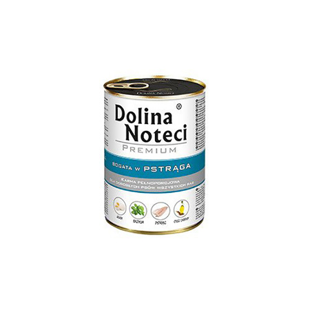 Dolina Noteci Premium Mokra Karma Dla Psa Pstrąg 12x400g