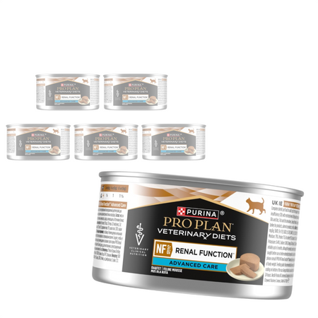 Purina Pro Plan Veterinary Diets Nf St/OX Renal Function 6x195g Mokra Karma Mus Dla Kotów Na Niewydolność Nerek