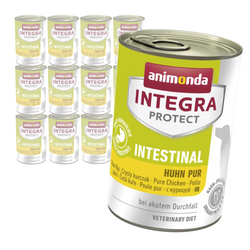 Animonda Integra Protect Intestinal 12x400g Mokra Karma Z Kurczakiem Dla Psów Z Ostrą Niewydolnością Układu Pokarmowego