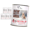Raw Paleo Adult Monoprotein 6x800g Mokra Karma Dla Psa z Wieprzowiną