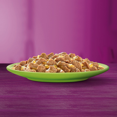 Whiskas Adult 80x85g Mix Smaków Mokra Karma Dla Dorosłych Kotów 4 Smaki W Galaretce + GRATIS