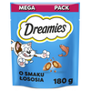 Dreamies z Łososiem 180g Przysmak Dla Kota Chrupiące Paszteciki z Nadzieniem
