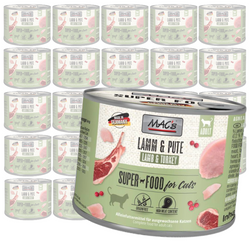 MAC's Cat Mokra Karma Dla Kota Jagnięcina Indyk 24x200g