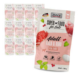 MAC's Cat Mokra Karma Dla Kota Cielęcina i Wołowina 12x100g