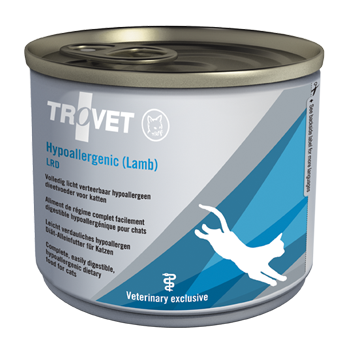 Trovet Hypoallergenic LRD 6x200g Lekkostrawna Mokra Karma Dietetyczna z Jagnięciną Dla Kotów z Nadwrażliwością Pokarmową