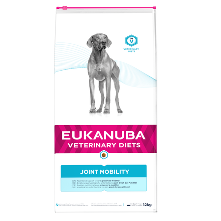 EUKANUBA Joint Mobility 12kg Sucha Karma Dla Dorosłych Psów Wszystkich Ras Z Problemami Z Poruszaniem Się