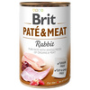 Brit Pate&Meat Mokra Karma Dla Psów Mix Smaków 12x400g Wołowina Królik Jagnięcina Kurczak Kaczka Łosoś