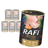 Rafi 6x400g Bezzbożowa Mokra Karma Dla Psa Z Przepiórką Żurawiną I Borówką