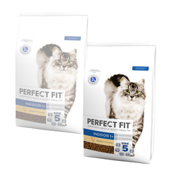 Perfect Fit Indoor 1+ Sucha Karma Dla Kotów Niewychodzących Z Kurczakiem 2x7kg