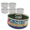 Farmina N&D Cat Natural Tuna & Chicken 6x70g Mokra Karma Dla Kota Tuńczyk Kurczak