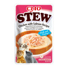 Inaba Cat Ciao Stew 10x40g Uzupełniająca Karma Dla Kota Potrawka z Kurczakiem Tuńczykiem Łososiem i Przegrzebkami