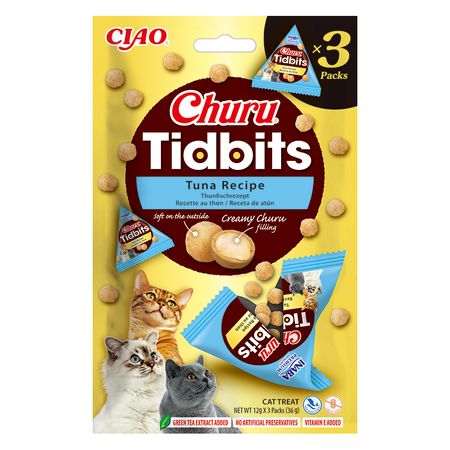 Inaba Cat Churu Tidbits 12x12g Przysmak Dla Kota Mix 4 Smaków