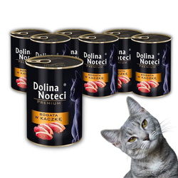 Dolina Noteci Premium dla Kota Kaczka 6x400g CAT