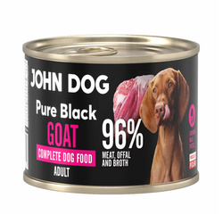 John Dog Pure Black Goat Adult 200g Mokra Karma Dla Psa Z Koziną