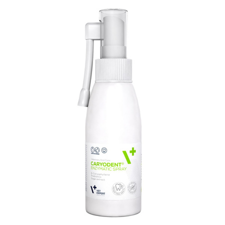 Vet Expert Caryodent Enzymatic 75g Spray Do Higieny Jamy Ustnej Dla Psa i Kota
