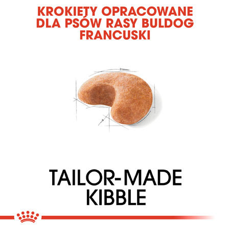 Royal Canin BHN French Bulldog Adult 1,5kg Karma Sucha Dla Psów Dorosłych Rasy Bulldog Francuski