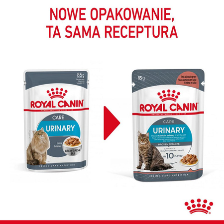 Royal Canin FCN Urinary Care w Sosie 6x85g Karma Mokra Dla Kotów Ochrona Dolnych Dróg Moczowych