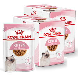 Royal Canin FHN Kitten Instinctive 24x85g Karma Mokra W Sosie Dla Kociąt Do 12 Miesiąca Życia