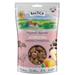 Baltica Przysmaki Regionów Jagnięcina Gruszka z Porzeczką 100g Ciastka Treningowe Dla Psa