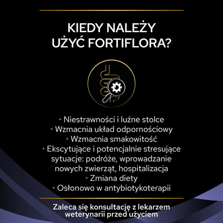 Purina Pro Plan Forti Flora Suplement Probiotyk Dla Kota 30x1g Równowaga Jelitowa