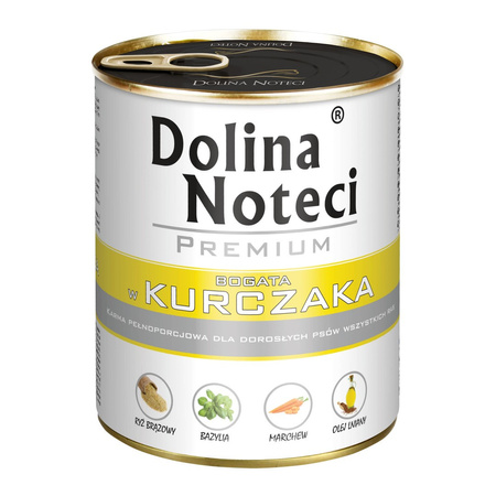 Dolina Noteci Premium Mix Smaków Bez Ryb 10x800g Mokra Karma Dla Psa Drób Wołowina Dziczyzna Jagnięcina