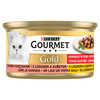 Purina Gourmet Gold Karma Dla Kotów Łosoś I Kurczak W Sosie Z Pomidorami 48x85g
