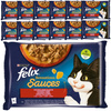 Felix Sensations Sauce Karma Dla Kotów Wiejskie Smaki W Sosie 13x340g (52x85g) Indyk Jagnięcina