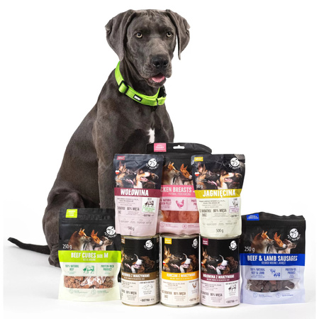 PetRepublic Wątróbka z Warzywami w Sosie 1250g Mokra Karma Dla Dorosłych Psów Średnich i Dużych Ras