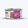 John Dog for Cats Mokra Karma Dla Dorosłych Kotów Filety Z Kurczaka 12x70g