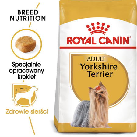 ROYAL CANIN Breed Health Nutrition ADULT YORKSHIRE TERRIER 7.5kg sucha karma dla yorka