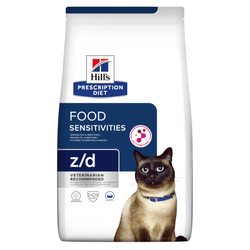 Hill's Prescription Diet z/d 1,5kg Sucha Karma Dla Kota Z Nietolerancją Pokarmową