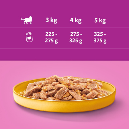 Whiskas Adult Puszka 400g Mokra Karma Pełnoporcjowa Dla Dorosłych Kotów Kurczak W Galaretce